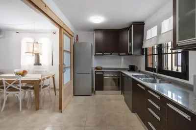 Una cocina o zona de cocina en Villa Garoé