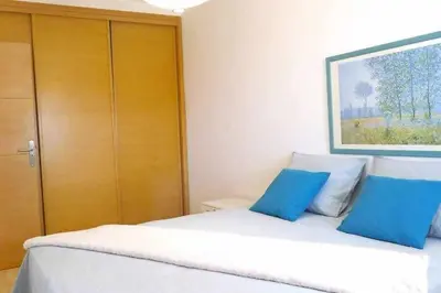 Cama o camas de una habitación en Villa Garoé