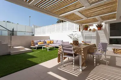 Zona de estar de Sunset Dream Villa - San Agustín