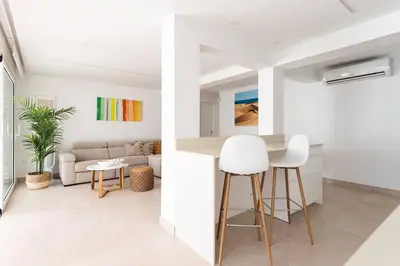 Zona de estar de Sunset Dream Villa - San Agustín