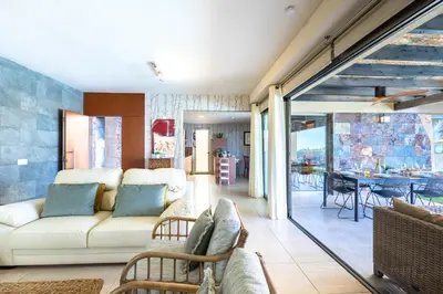 Zona de estar de Holiday Home Jacana by VillaGranCanaria