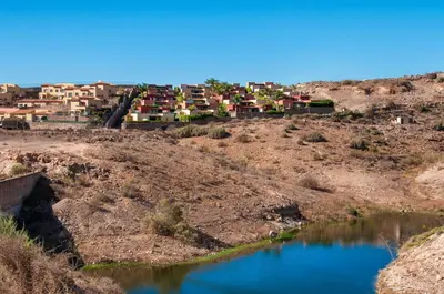 Paisaje cerca de esta villa