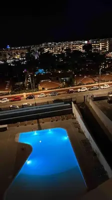Piscina en o cerca de Traumhafte Wohnung mit Panoramablick und Pool by CASAS COCODRILO