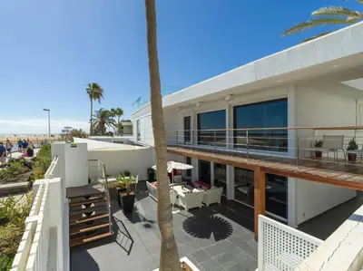 Un balcón o terraza de Oasis Villas Maspalomas