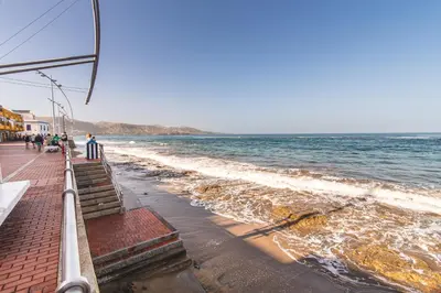 Plano de Home2Book Sweet&Comfy Apartment Las Canteras