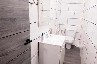 Un baño de Casa Andrea Doria Arinaga