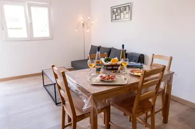 Zona de estar de Casa Andrea Doria Arinaga
