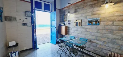 Zona de estar de Salema casa de playa en San Cristobal