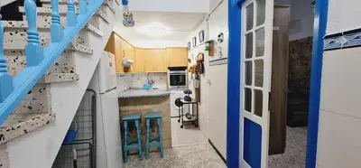 Una cocina o zona de cocina en Salema casa de playa en San Cristobal