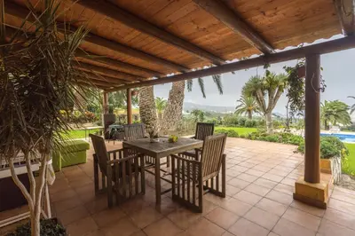 Jardín al aire libre en Los Paredones Farm - Private Pool - Garden