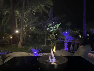 Jardín al aire libre en Sun Club Luxus Bungalow Projecto 65