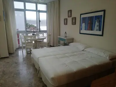 Cama o camas de una habitación en VISTAMAR 508