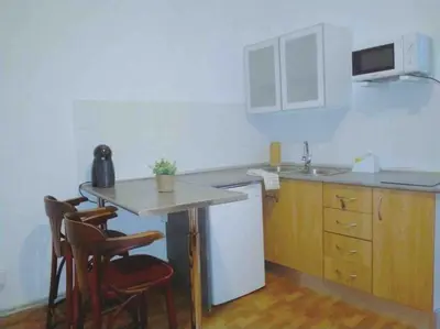 Una cocina o zona de cocina en La Pernocta