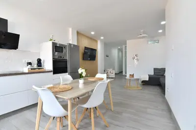 Una cocina o zona de cocina en Suite Orquídea