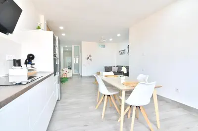 Una cocina o zona de cocina en Suite Orquídea