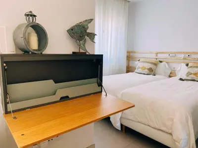 Cama o camas de una habitación en Meloneras Garden Suite