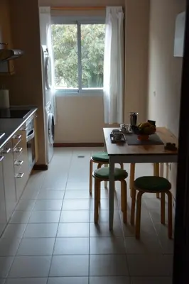 Una cocina o zona de cocina en Apartamento complejo residencial