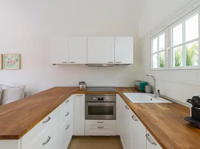 Una cocina o zona de cocina en Bungalow Tunos Maspalomas