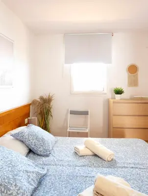 Cama o camas de una habitación en Apartamento Maypa 5 Mar