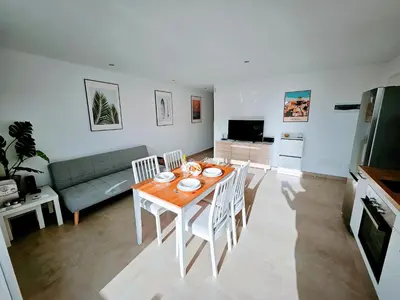 Una cocina o zona de cocina en Casa Ocean View