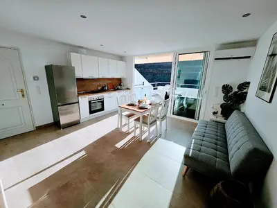 Una cocina o zona de cocina en Casa Ocean View