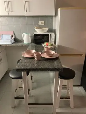 Una cocina o zona de cocina en Dúplex Maspalomas