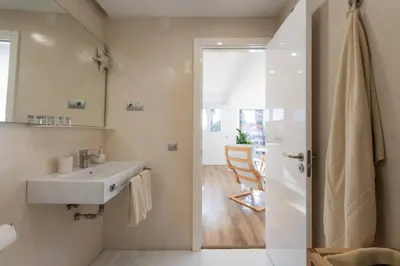Un baño de Sunset Dream Apartment - San Agustín
