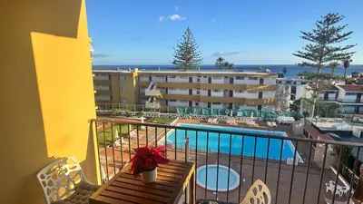 Piscina en o cerca de Seaview Apartment Los Cactus