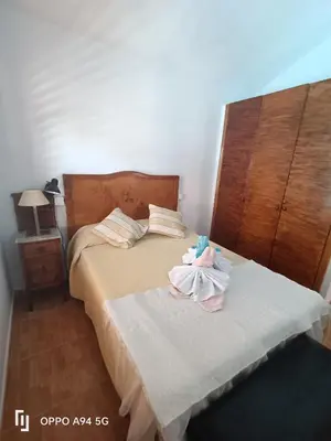 Cama o camas de una habitación en Chalet Juana La Concha Valle de Agaete