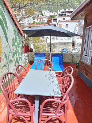 Un balcón o terraza de Chalet Juana La Concha Valle de Agaete