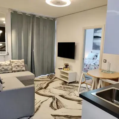 2 Bedrooms Flat + Balcony + Parking at Las Canteras Beach