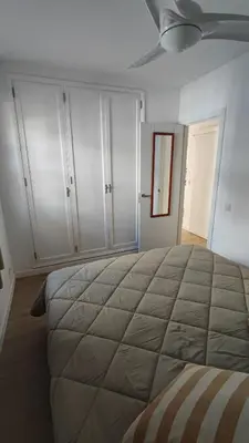 Cama o camas de una habitación en Excelente Bungalow en Maspalomas