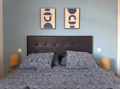 Cama o camas de una habitación en Stylish 2-Bedroom Apartment Yumbo