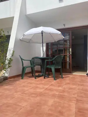 Un patio o zona al aire libre en Casa Ilian Vibbecanarias Duplex en Maspalomas