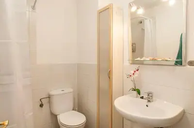 Un baño de Cosy flat in the beach