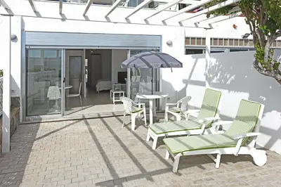 Un patio o zona al aire libre en Mare Nostrum