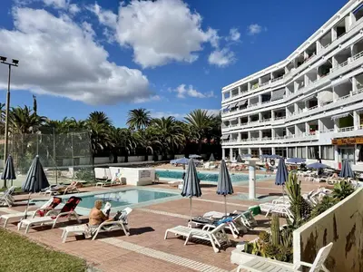 Piscina en o cerca de Pretty pool view holiday home
