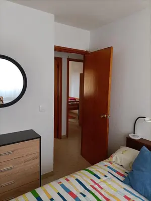 Cama o camas de una habitación en Las Palmas - ideal visitantes o trabajadores desplazados