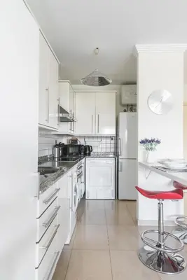 Una cocina o zona de cocina en Home2Book Stylish&Comfy Apartment Rambla, Terrace