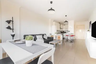 Una cocina o zona de cocina en Home2Book Stylish&Comfy Apartment Rambla, Terrace