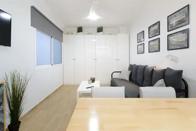 Zona de estar de Estudio en Playa de Las Canteras