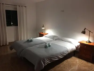 Cama o camas de una habitación en Salobre Blue Sky 1