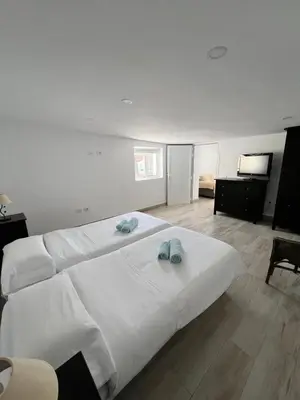 Cama o camas de una habitación en Salobre Blue Sky 2