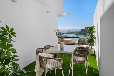 Un balcón o terraza de Palmera Sea View