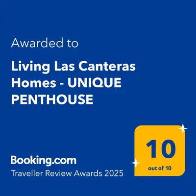Certificado, premio, señal o documento que está expuesto en Living Las Canteras Homes - UNIQUE PENTHOUSE