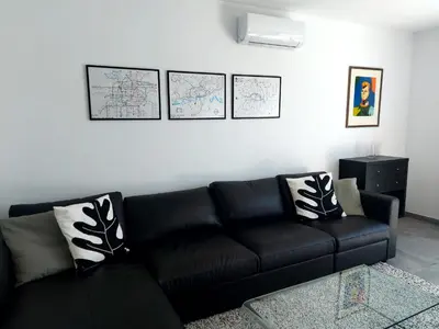 Zona de estar de Villa Playa Tauro - Luxury bungalow with pool