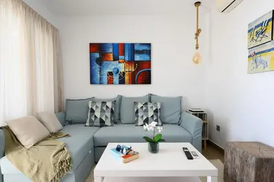 Zona de estar de Ocean Air Apartment San Agustín