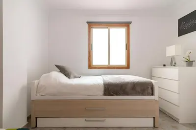 Cama o camas de una habitación en Lovely house in Gran Canaria next to the airport