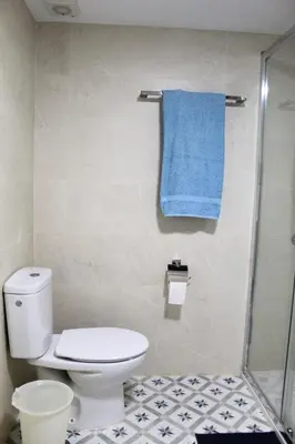 Un baño de Apartamento cerca de la playa