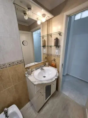 Un baño de Apartamento Playa Grande